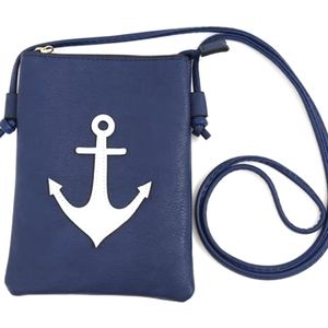 Anchor mini crossbody bag w/cell phone pocket NWT ✨Host Pick✨